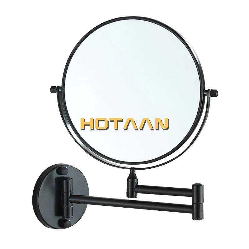 Afralia™ Professional Vanity Makeup Mirror with 180° Rotation and Free Magnifier