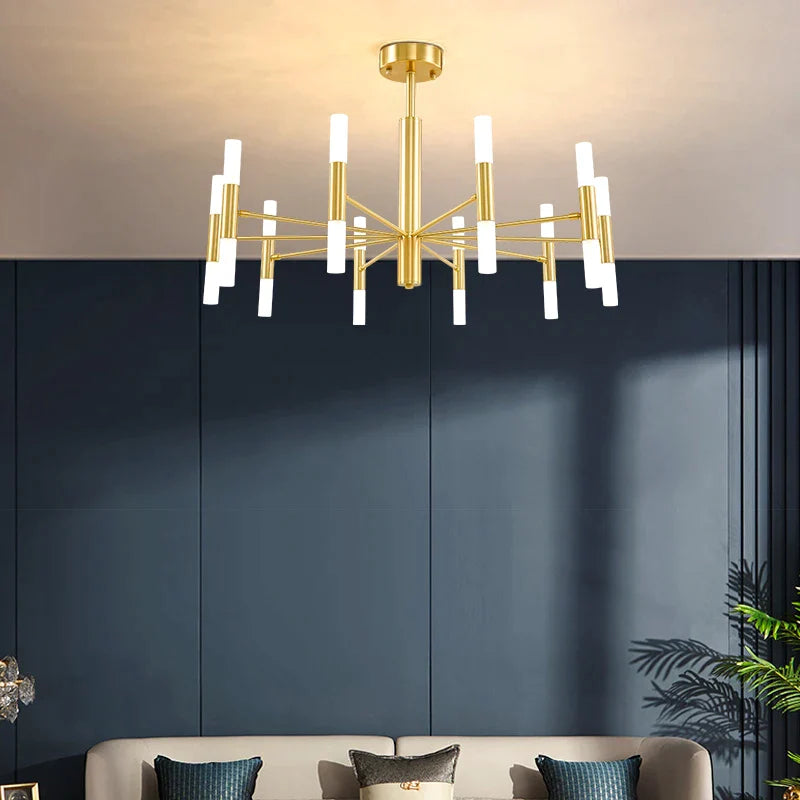 Afralia™ Modern Nordic Ceiling Chandelier Pendant Light for Living Room, Dining Room, Bedroom Decoration