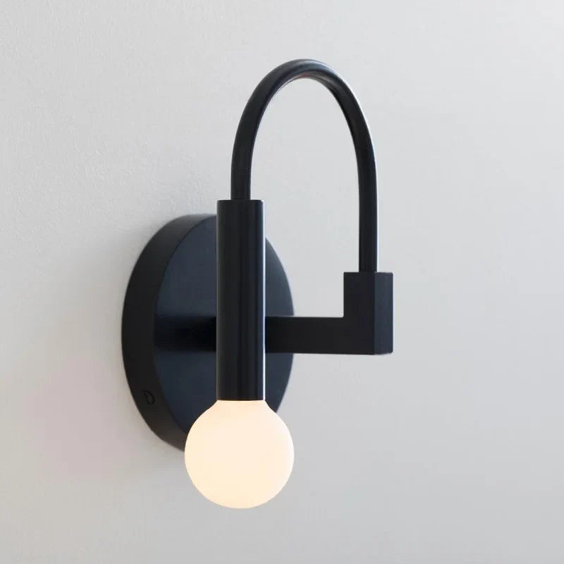 Afralia™ Nordic LED Indoor Wall Lamps for Living Room Bedroom, E27 5W LED Decoration Lighting
