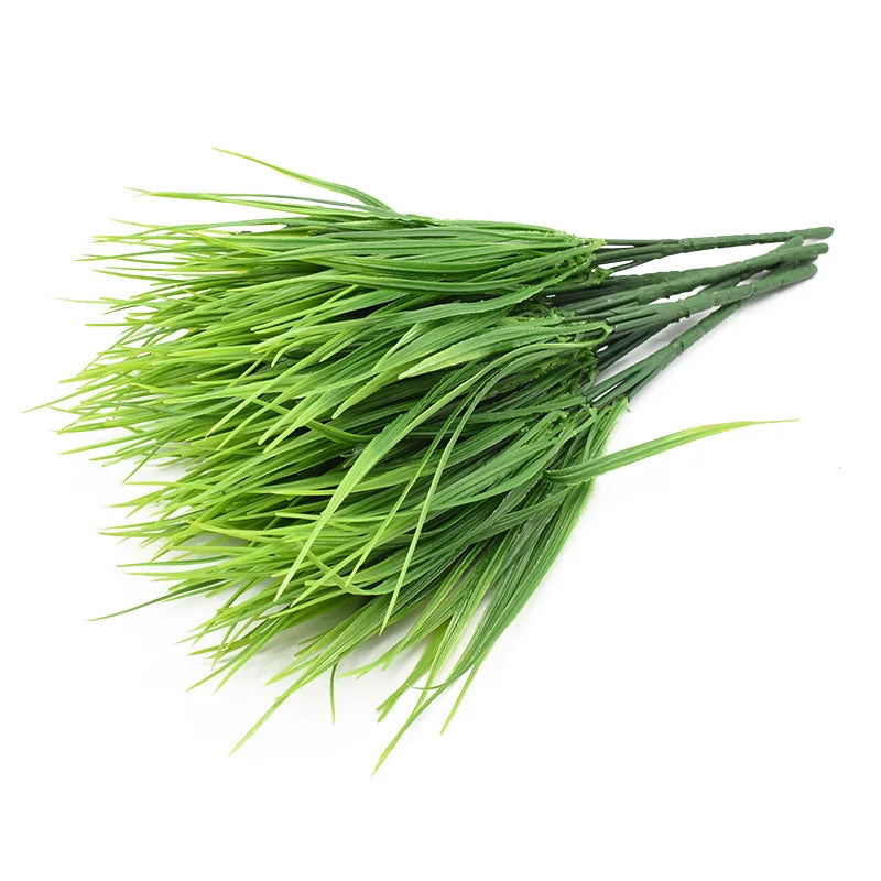 Afralia™ Plastic Grass Vase for Home Decor and Wedding Flower Artificial Plants
