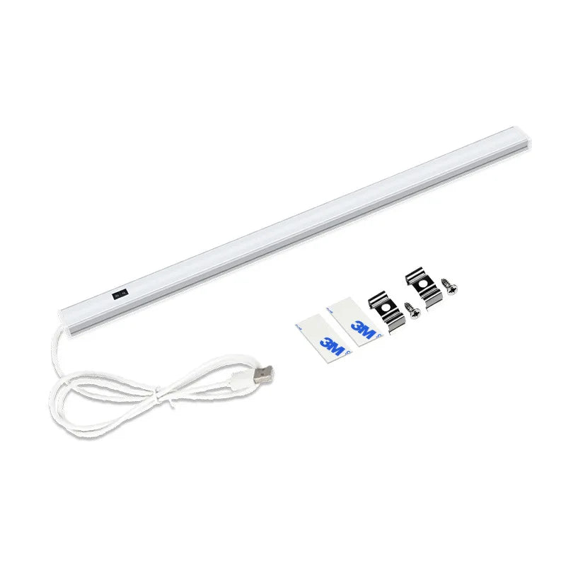 Afralia™ LED Cabinet Light with Motion Sensor - USB Plug, Kitchen Bedroom Closet Night Lamp