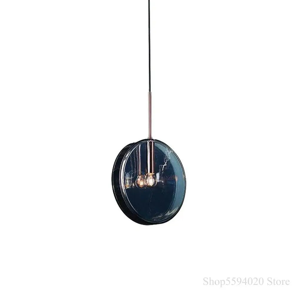 Afralia™ Glass Lustre Pendant Lights for Restaurant Bedroom Bar Cafe Dining Room