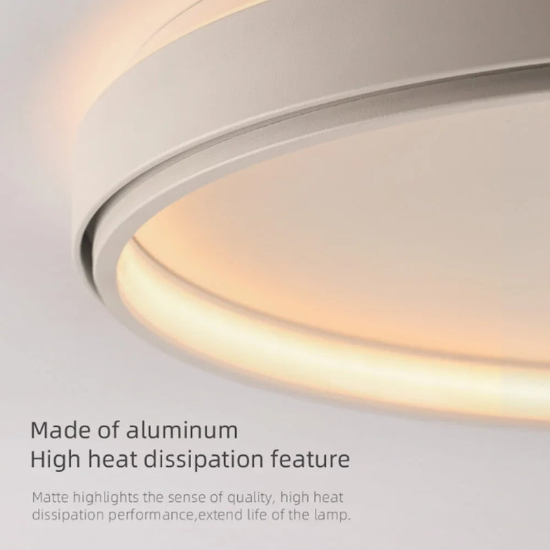 Afralia™ Silicone Shade LED Ceiling Light 54W for Modern Living Room a distinctive choice