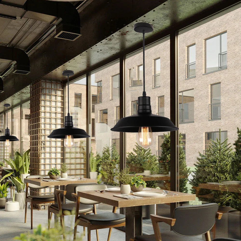 Afralia™ Industrial Aluminium Pendant Lights Chandelier for Home Living Room Kitchen Bedroom