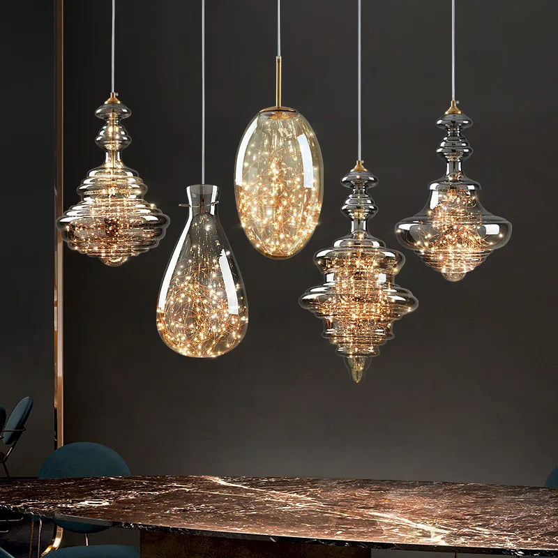 Afralia™ Crystal Chandelier: Nordic Luxury Pendant Lighting for Dining Room, Bedroom, and Bar