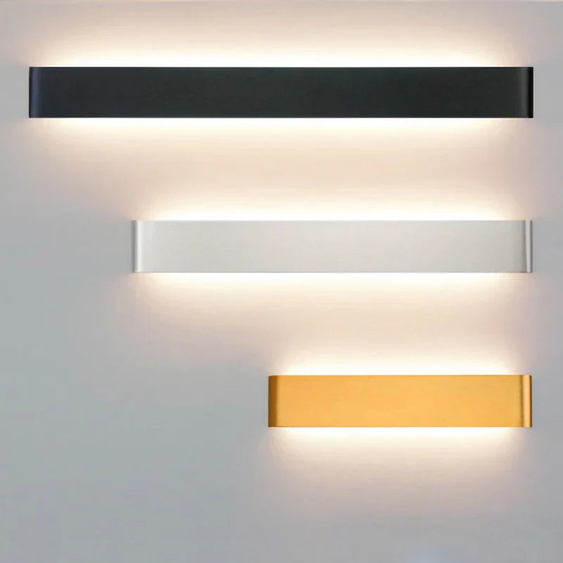 Afralia™ LED Wall Lamp: Modern Simplicity Indoor Light for Bedroom, Living Room, Stairs - 4W, 8W, 14W