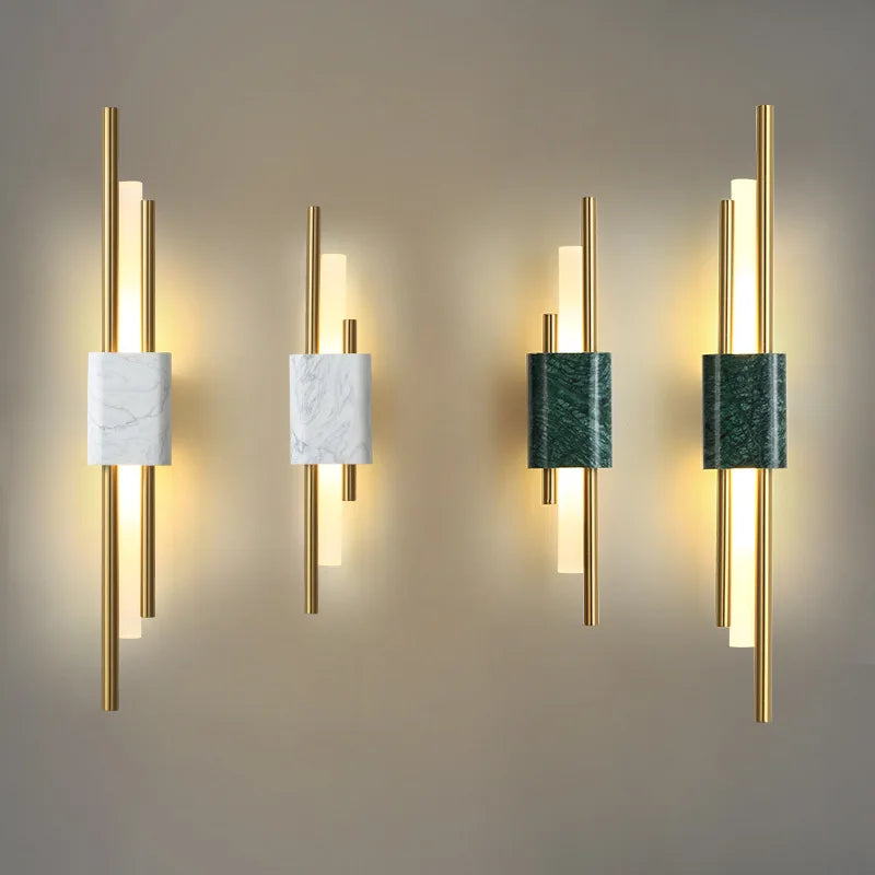 Afralia™ Modern Nordic LED Wall Sconces for Living Bedroom Kitchen Decor