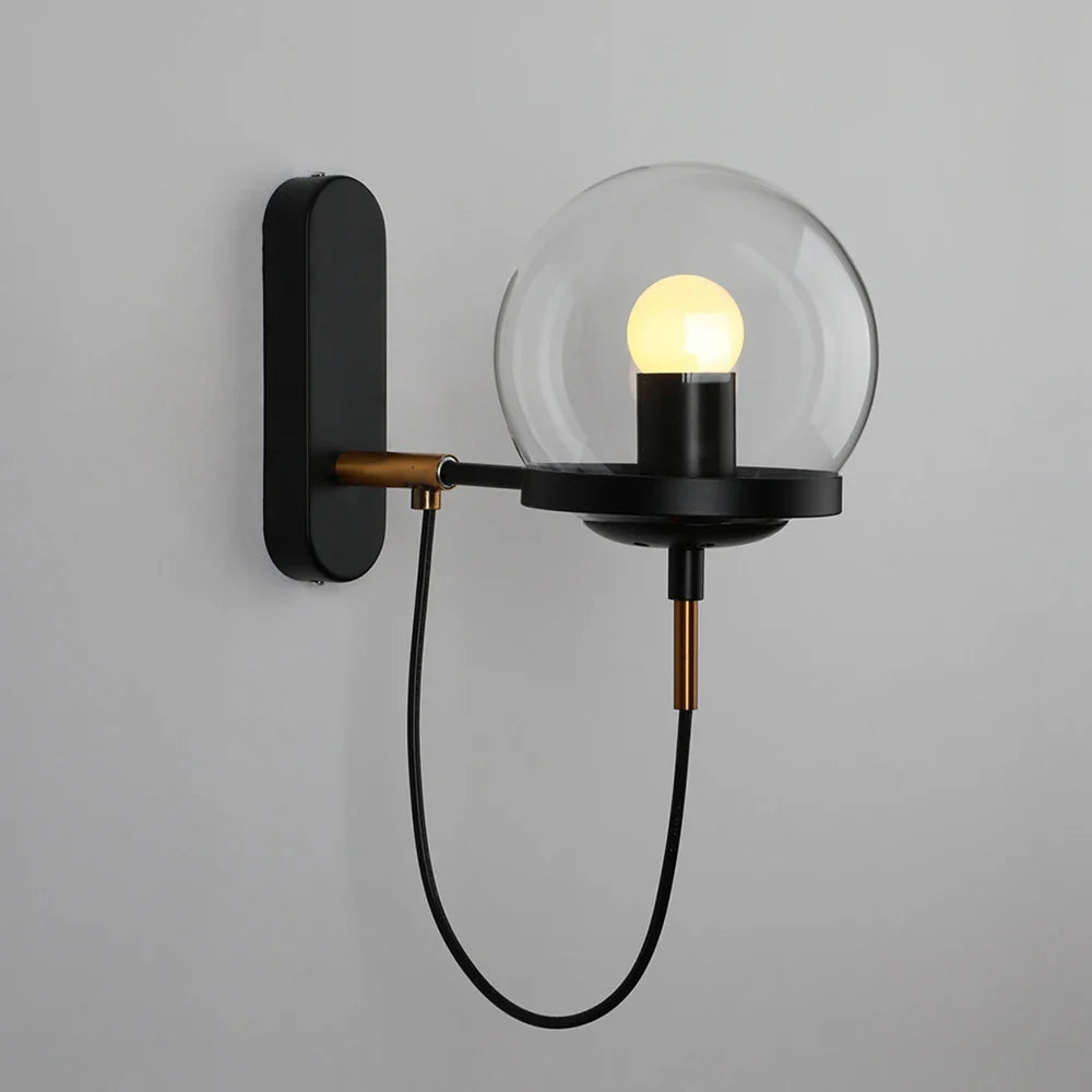 Afralia™ Loft LED Wall Light Modern Home Lighting E27 110-220V Bedroom Indoor Decor
