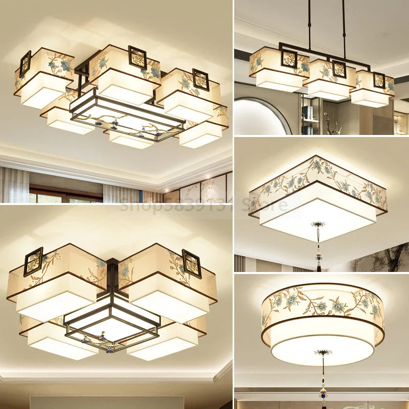 Afralia™ Classical LED Chandeliers for Modern Living Room Decor