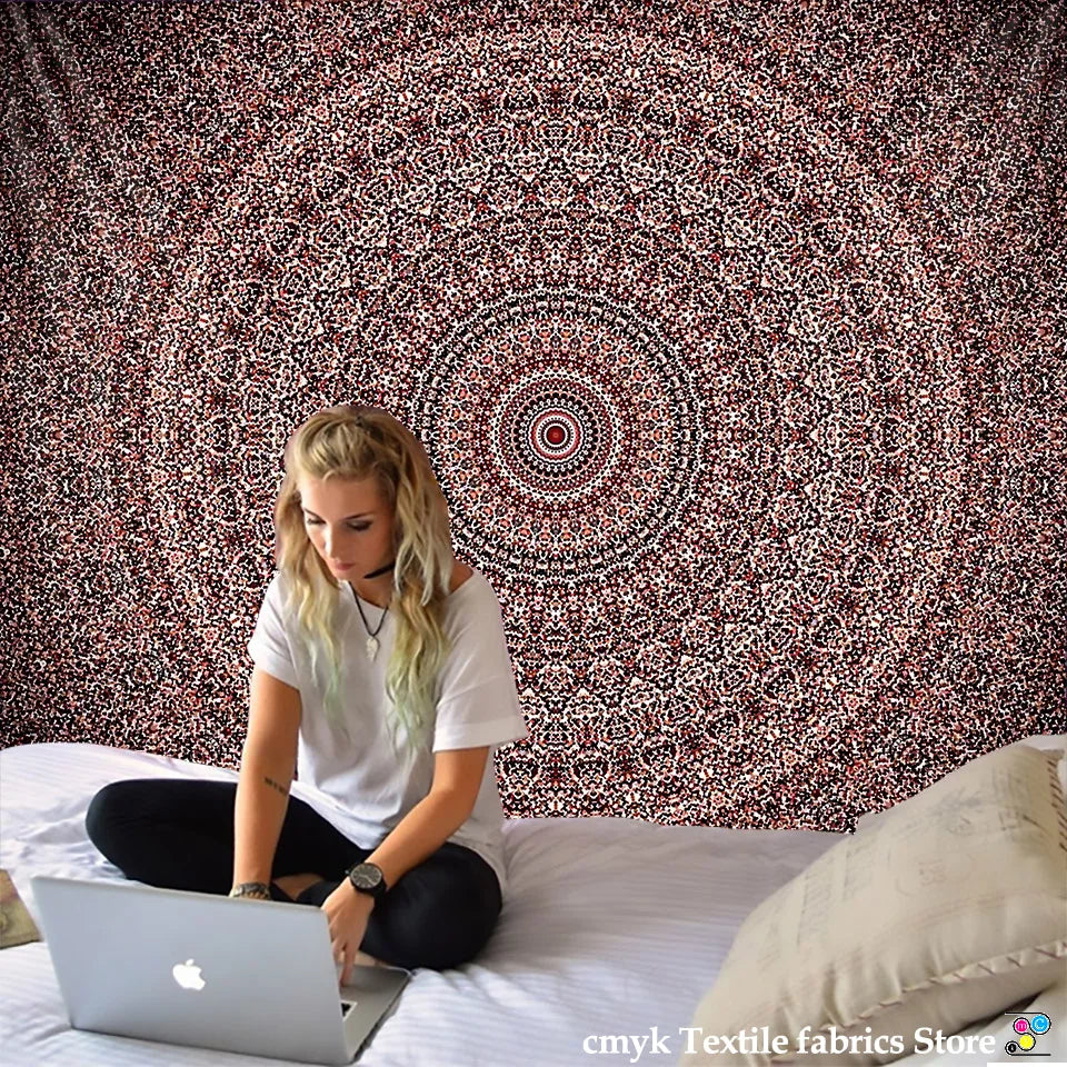 Mandala Tapestry Hippie Home Decor Wall Hanging Boho Mat Bedspread Table Cloth - Afralia™