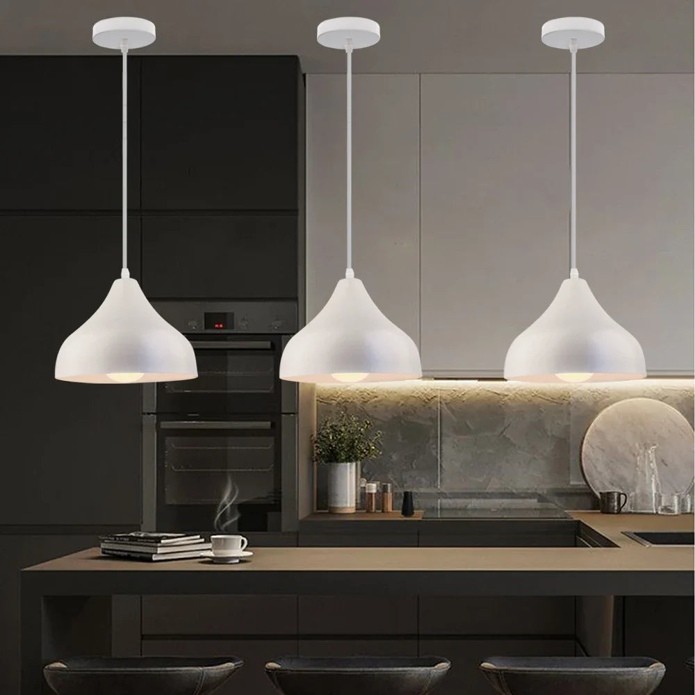 Afralia™ LED Industrial Pendant Lamp for Stylish Living Room & Bedroom Decor Lighting