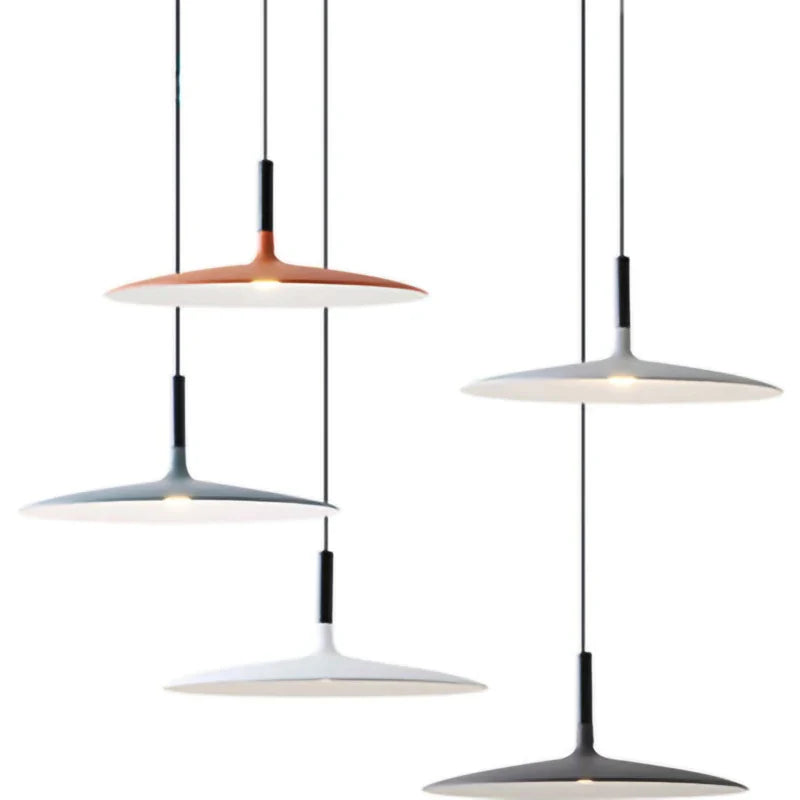 Afralia™ UFO LED Pendant Light - Modern Nordic Chandelier for Home and Restaurant