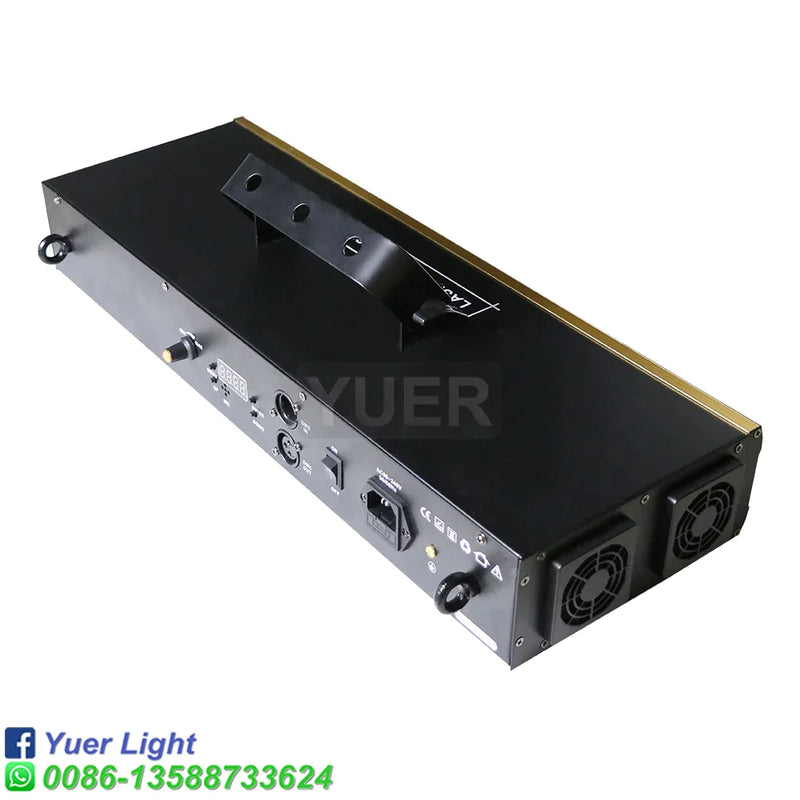 Afralia™ RGB 3IN1 Laser Light: 256 Patterns, 11 Effects, DMX512 for DJ Disco Dance Floor