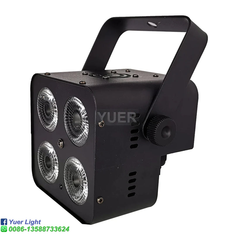 Afralia™ Super Bright RGBW LED Par Light for DJ Party Nightclub