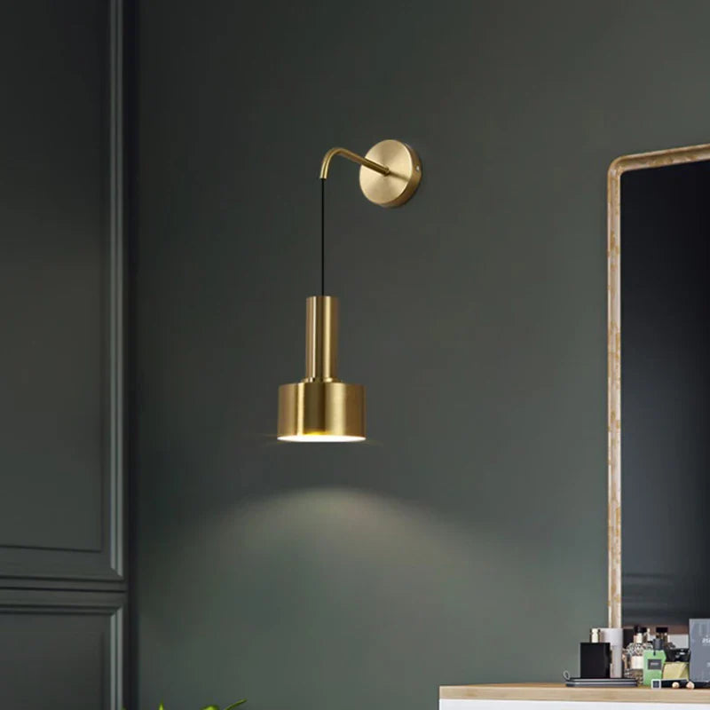 Afralia™ Modern Nordic LED Wall Lamp for Indoor Bedroom Living Room Lighting