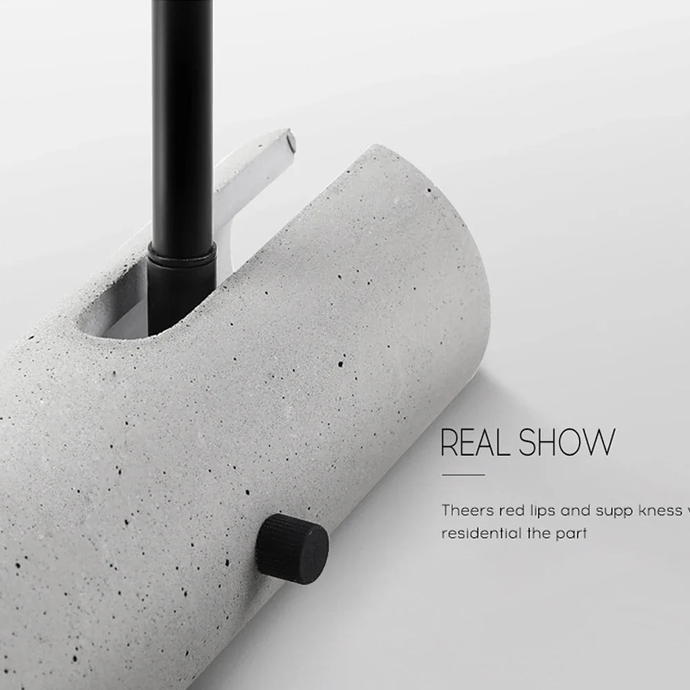 Afralia™ Industrial Cement Wall Lamp for Home and Commercial Spaces