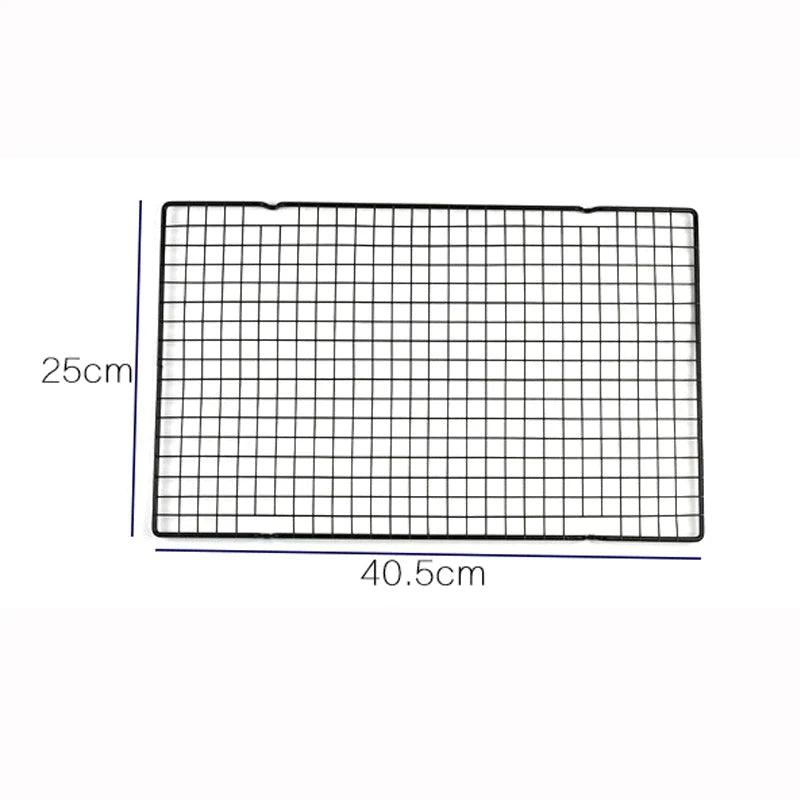 Afralia™ Stainless Steel Dessert Cooling Rack - Nonstick Pastry Bread Cookie Pie Stand