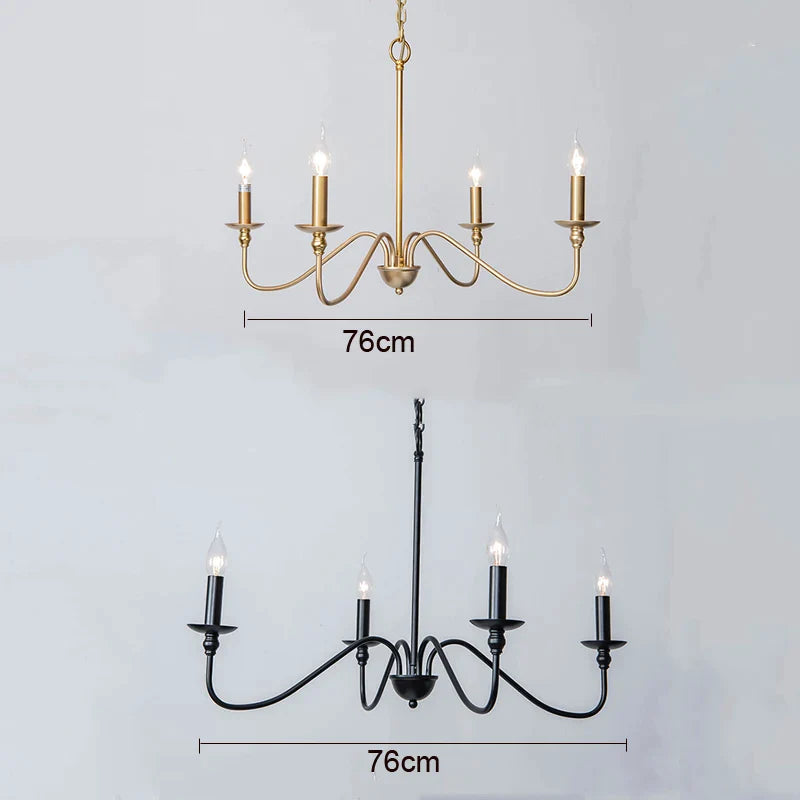 Afralia™ Farmhouse Industrial Chandelier for Kitchen Bedroom Living Room Balcony