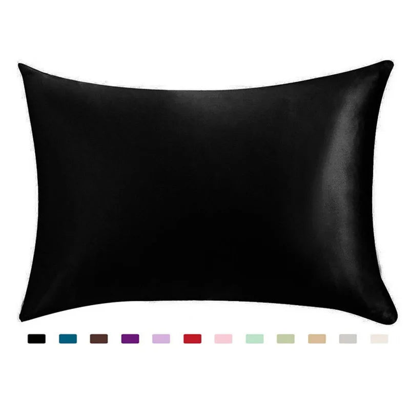 Afralia™ Silk Cozy Pillowcase | Soft Satin Hair Beauty Cover Home Bedding Case