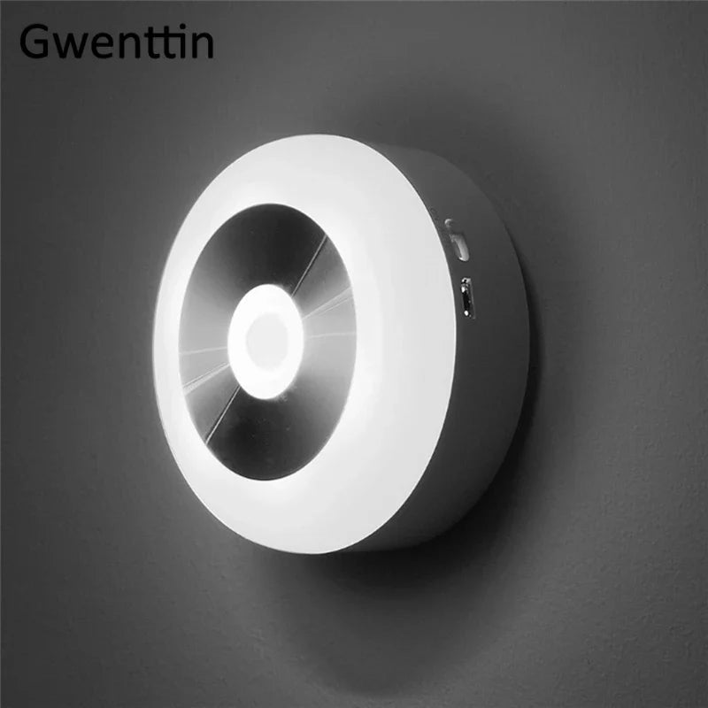 Motion Sensor Light Portable LED Night Lamp Magnet Wall Light Afralia™