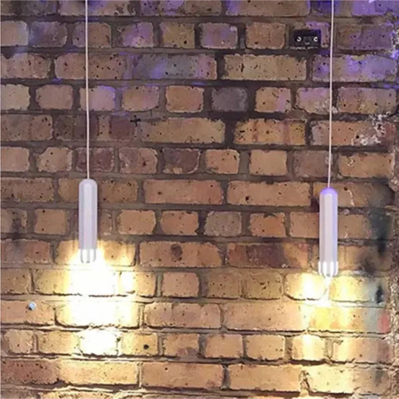 Afralia™ Tube Pendant Lights Minimalist Modern Rose Gold Lamp for Bar Dining Living Room