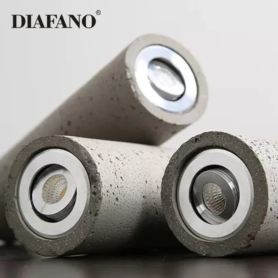 Afralia™ Nordic Cement Chandelier for Bedroom, Bar, and Cafe Lighting