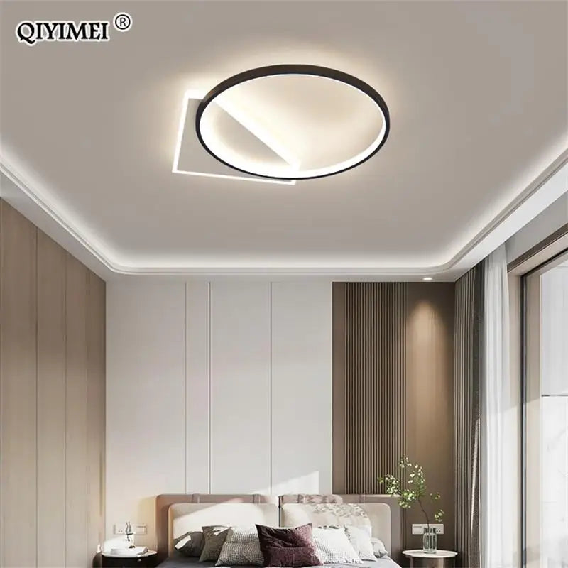 Afralia™ Modern LED Ceiling Lights: Bedroom Study Living Room Round Luminaria Lustres