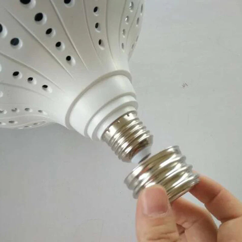 Afralia™ E40 Lamp Holder: E27 to E40 Light Bulb Socket Adapter Converter - Pack of 10