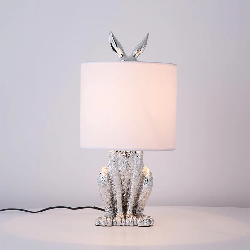 Afralia™ Rabbit Mask Table Lamp - Modern Home Decor Light for Living Room & Bedroom