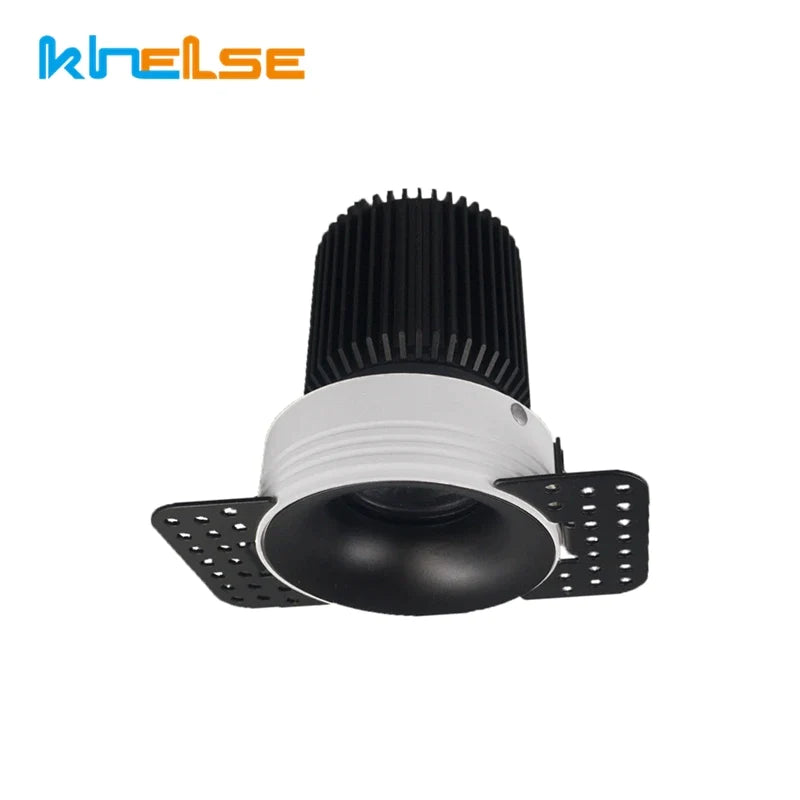 Afralia™ LED Round Recessed Ceiling Mount Downlight - MR16/GU10 Lamp Socket Holder Fixture