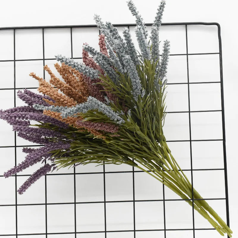 Afralia™ Artificial Lavender Plants: Home Decor, Wedding DIY, Photo Props, Indoor Furnishings