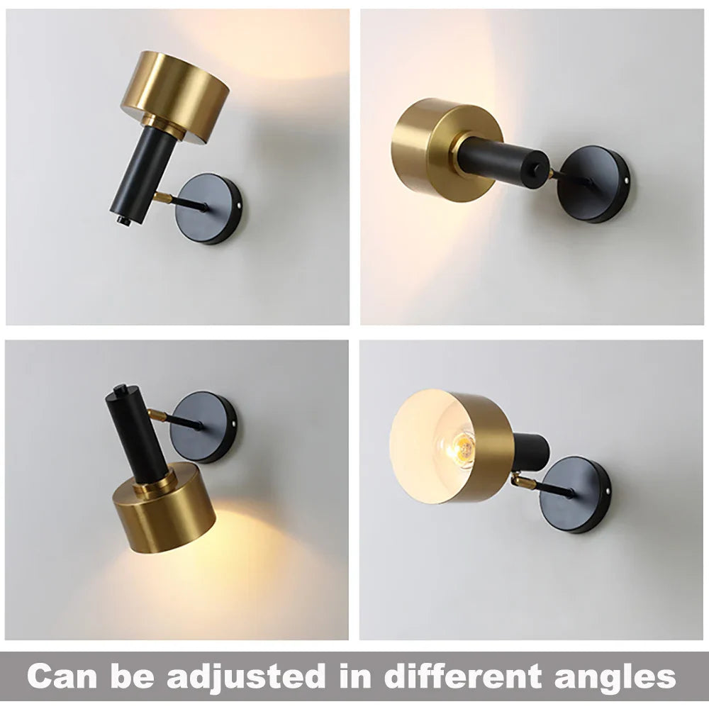 Afralia™ Modern Nordic LED Wall Lamp for Indoor Bedroom Living Room Lighting