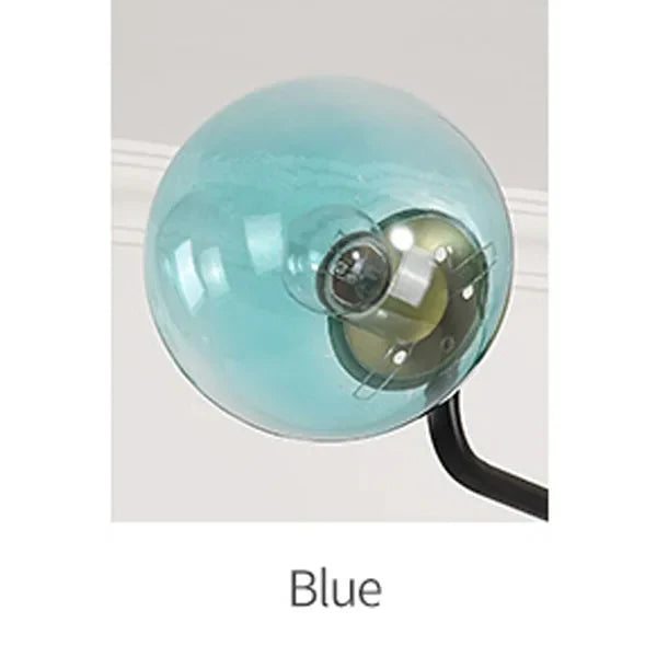 Afralia™ Nordic LED Bubble Chandelier with 6 Edison Lights