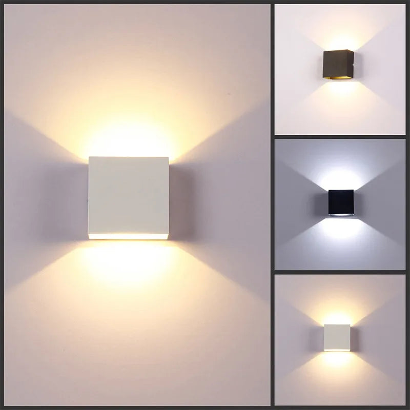 Afralia™ Modern Minimalist LED Wall Lamp for Bedroom Décor