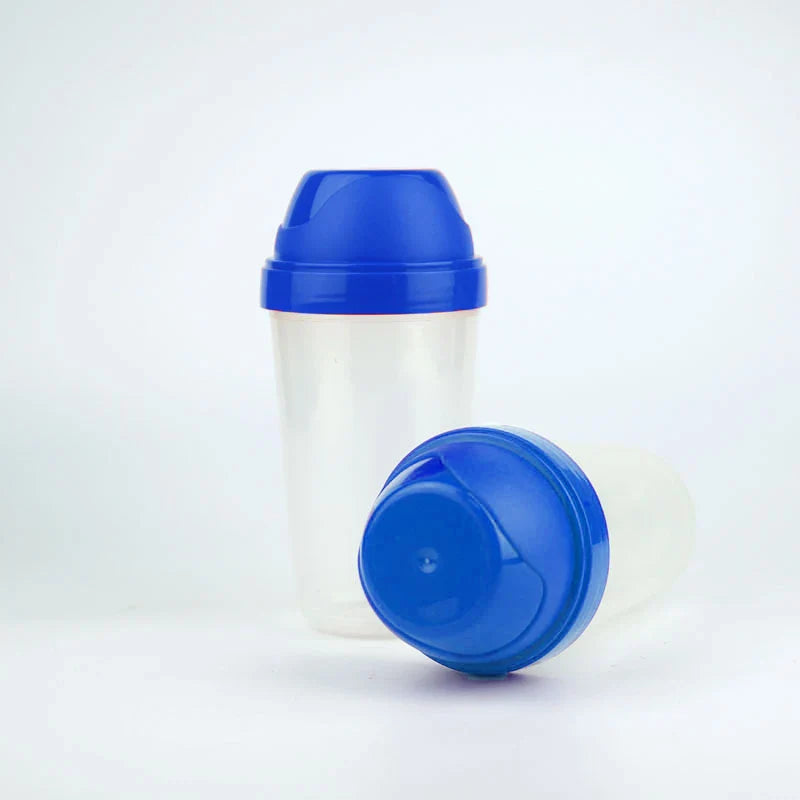 Afralia™ Transparent Shaker Bottle 300ml: Milkshake Protein Mixing Cup & Water Drinkware
