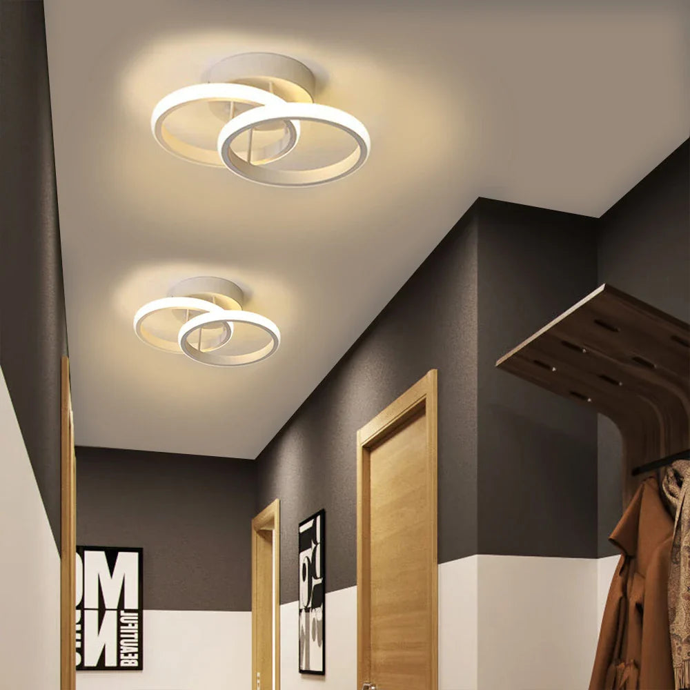 Afralia™ LED Ceiling Light: Modern Minimalist Nordic Home Chandelier Lighting for Living Room