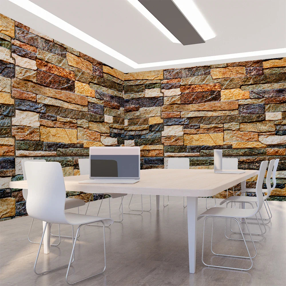 Afralia™ Wood Plank Texture Pattern Tapestry | Big Art Wall Hanging for Home Decor