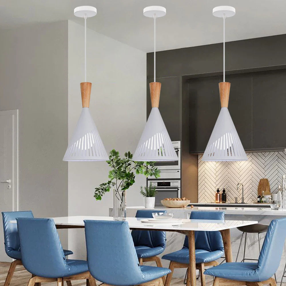 Afralia™ Industrial Vintage Pendant Light Modern Nordic Loft Hanging Lamp LED