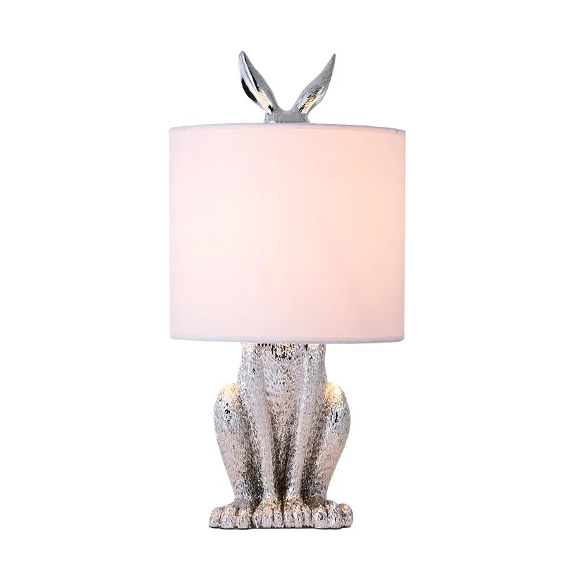 Afralia™ Rabbit Mask Table Lamp - Modern Home Decor Light for Living Room & Bedroom