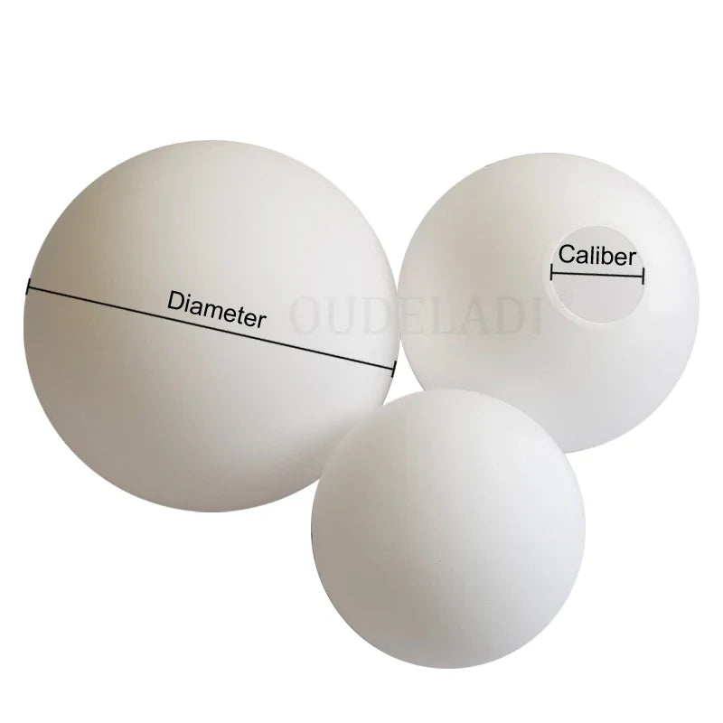 Afralia™ White Glass Lampshade Dia10/12/15cm, Round Ball Light Cover Fitting, High Temperature Resistant