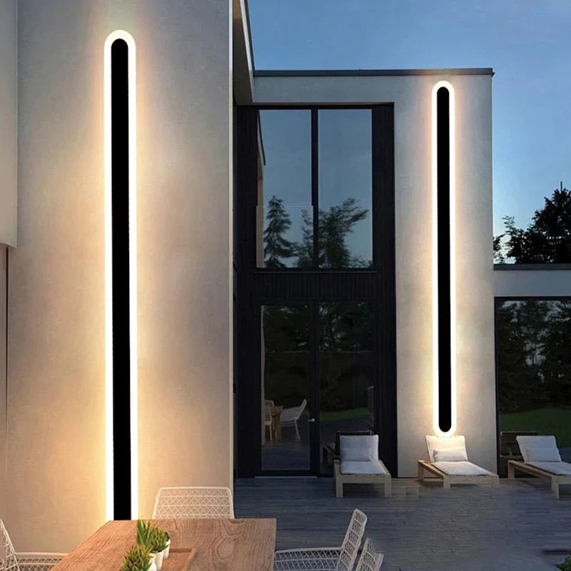 Afralia™ Outdoor LED Wall Light - IP54 Waterproof Modern Sconce for Garden Courtyard