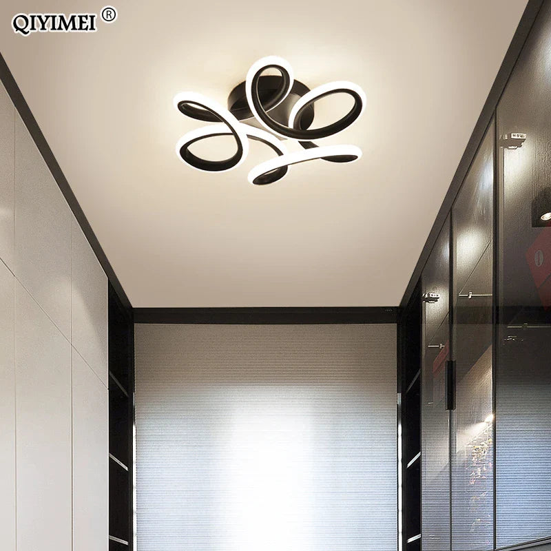 Afralia™ LED Ceiling Lights: Modern Illumination for Home Living Room Bedroom Aisle Balcony