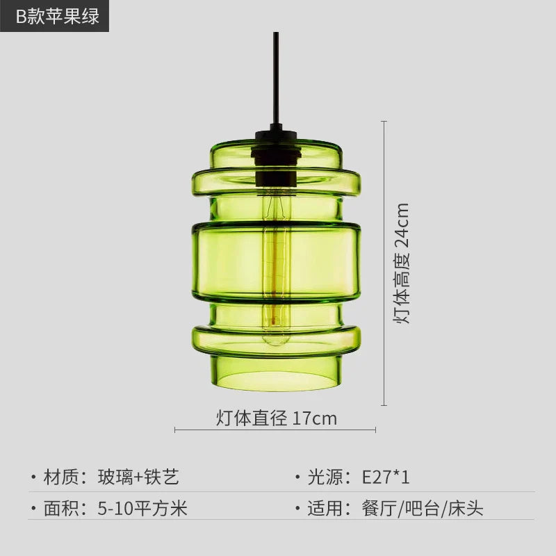 Afralia™ Geometric Glass Pendant Light Collection: Modern Crystalline Pendant Series