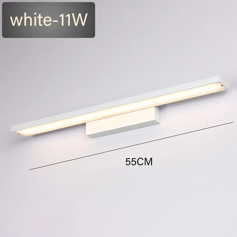 Afralia™ LED Mirror Light Wall Lamp - Modern Indoor Lighting Fixture