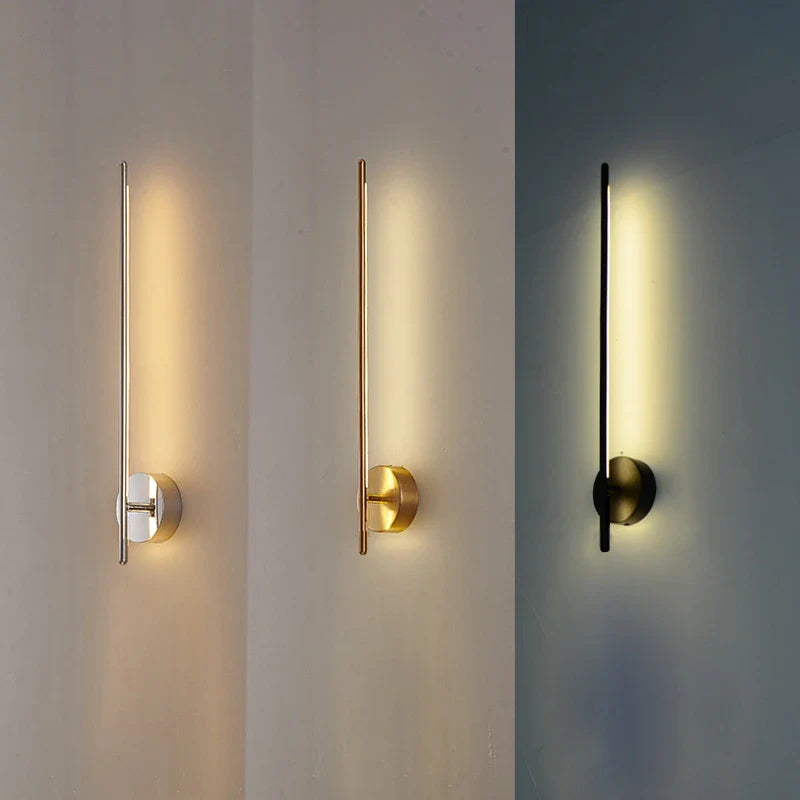 Afralia™ Rotating LED Wall Sconce Lights Luxury Modern Nordic Living Room Decor