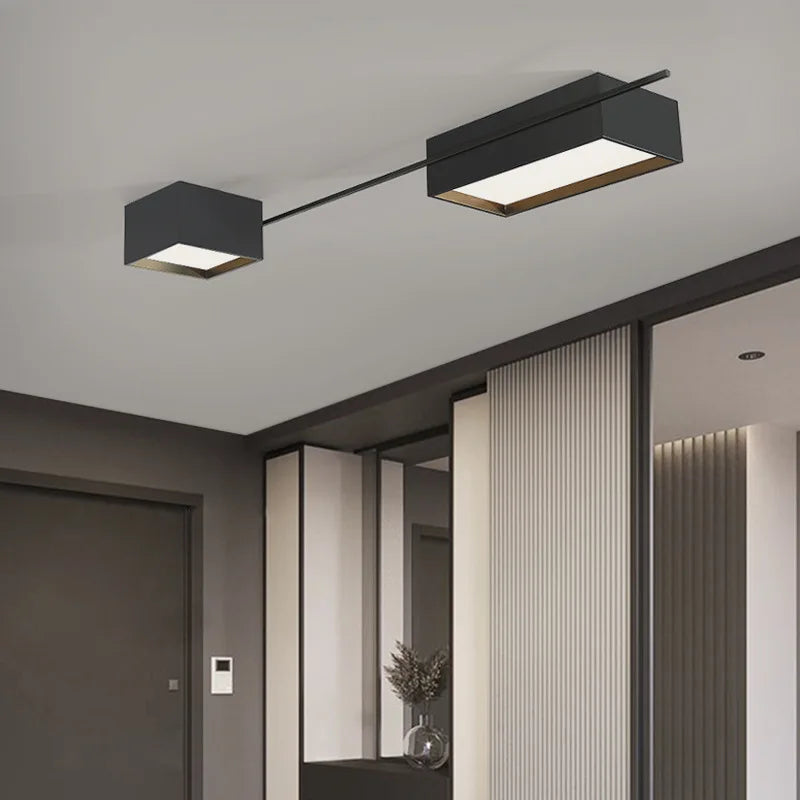 Afralia™ Modern Nordic Acrylic Ceiling Lamp for Living Room Dining Room LED Lighting