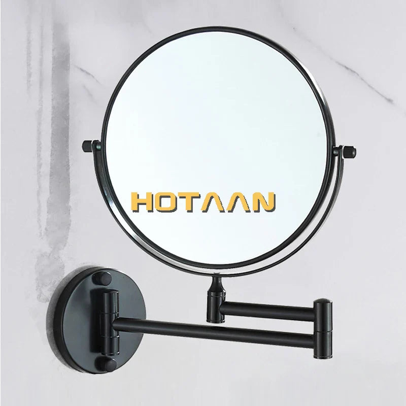 Afralia™ Professional Vanity Makeup Mirror with 180° Rotation and Free Magnifier