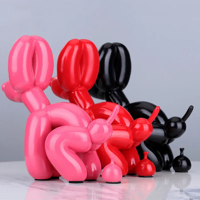 Afralia™ Balloon Dog Statue: Modern Nordic Resin Art Sculpture for Home Decor