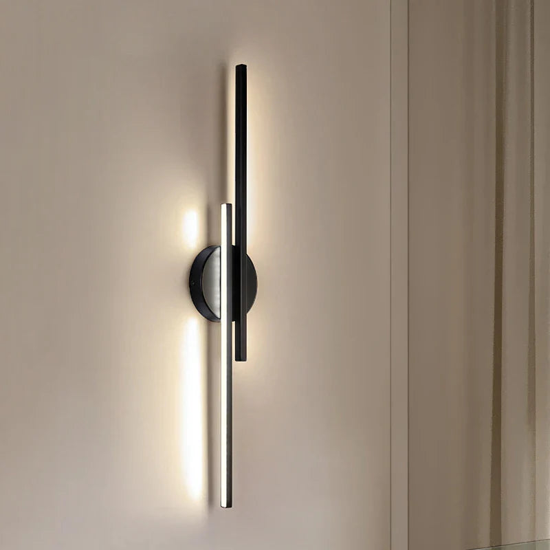 Afralia™ Modern LED Wall Lamp for Living Room Bedroom Bedside, Nordic Design Wall Sconce Lighting