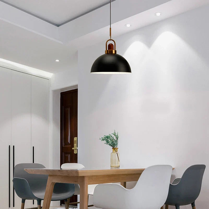 Afralia™ Nordic E27 LED Pendant Light Modern Industry Style Chandelier for Home Decor